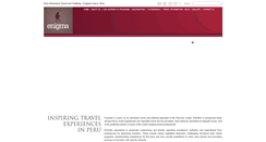 Desktop Screenshot of enigmaperu.com